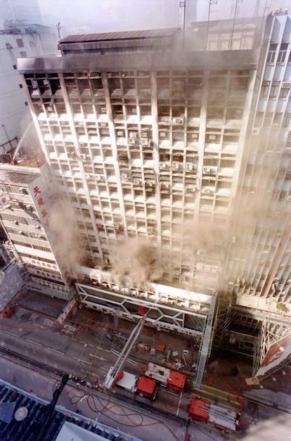 <b>21 noviembre de 1996</b>. 39 personas murieron en este edificio comercial de 16 plantas de Hong Kong.