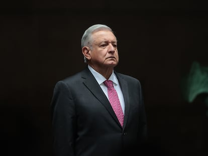 El presidente de México, Andrés Manuel López Obrador, durante un evento en Palacio Nacional el pasado 1 de julio.
