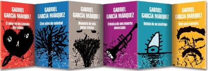 Nuevas portadas de los libros de Garc&iacute;a M&aacute;rquez.