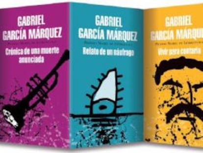 Nuevas portadas de los libros de García Márquez.