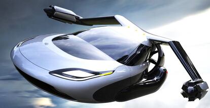El coche volador TF-X de Terrafugia.