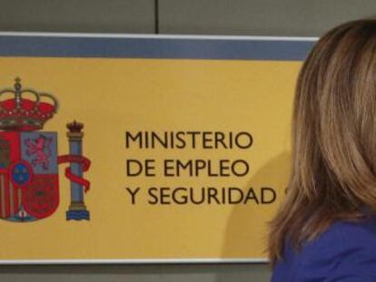 El ministra de Empleo y Seguridad Social, F&aacute;tima B&aacute;&ntilde;ez. EFE/Archivo