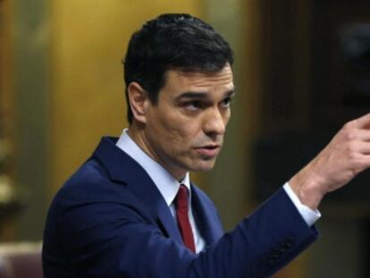 El l&iacute;der del PSOE, Pedro S&aacute;nchez.