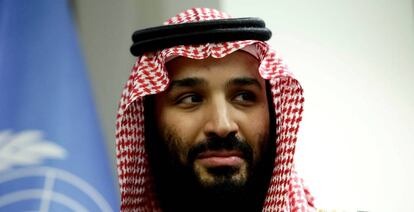 O Príncipe Mohammed bin Salman, em março em Nova York.