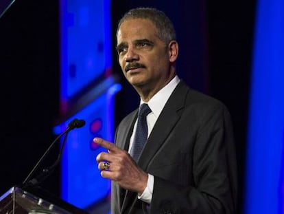 O Promotor-Geral dos EUA, Eric Holder.