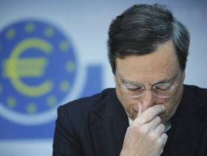 El presidente del Banco Central Europeo (BCE), Mario Draghi.