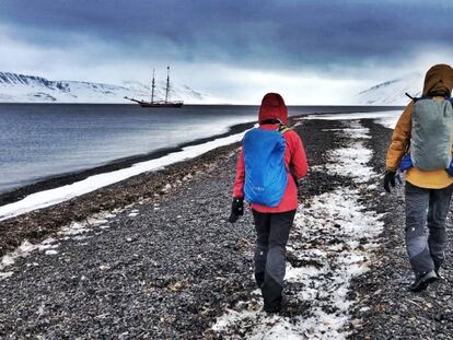 La isla del Príncipe Carlos Forland, una de las tierras protegidas como parque nacional en el archipiélago de las Svalbard.