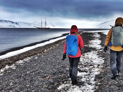 La isla del Príncipe Carlos Forland, una de las tierras protegidas como parque nacional en el archipiélago de las Svalbard.