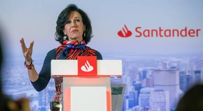 La presidenta del Banco Santander, Ana Botín. EFE/Rodrigo Jiménez/Archivo
