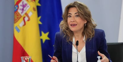 La ministra de Transportes, Movilidad y Agenda Urbana, Raquel Sánchez.