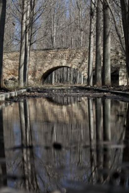 El puente de Talamanca del Jarama es uno de los restaurados por la Comunidad.