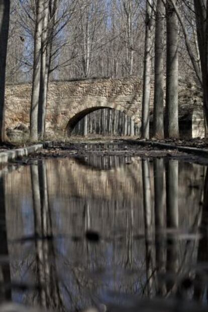 El puente de Talamanca del Jarama es uno de los restaurados por la Comunidad. 