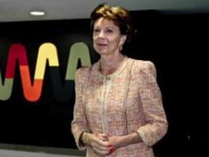 Neelie Kroes, vicepresidenta de la Comisi&oacute;n Europea.