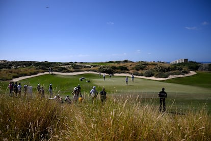 Un torneo de golf en Cabo San Lucas, el 10 de noviembre.