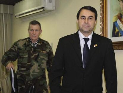 Franco, en la reunión con los mandos militares.