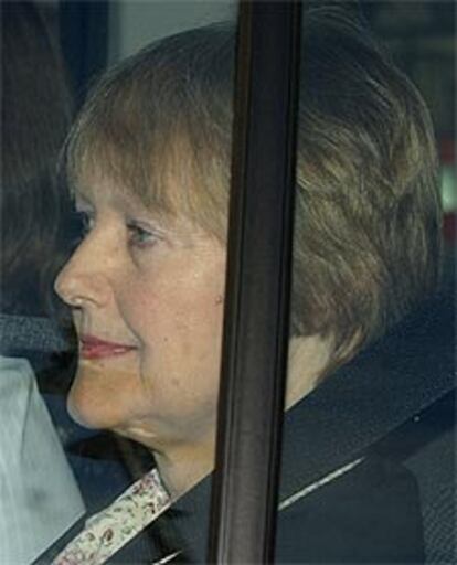 Janice Kelly, a su llegada al Tribunal Supremo de Londres.