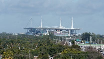 El Hard Rock Stadium, en Miami, Florida, con una capacidad para más de 75.500 espectadores.