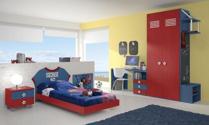 Habitación para amantes del baloncesto, de TegarMobel