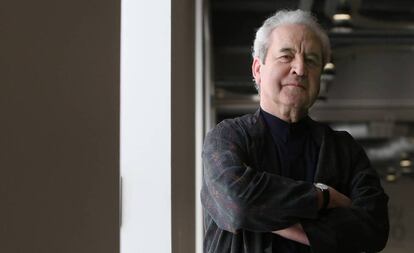 El escritor irlandés John Banville, en Madrid en 2018.