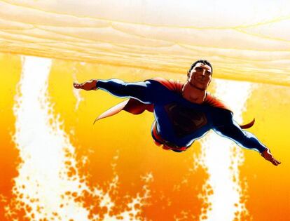 Una imagen del cómic 'All Star Superman'.