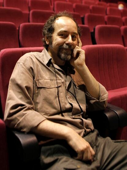 Carles Alfaro, en el teatro Micalet.