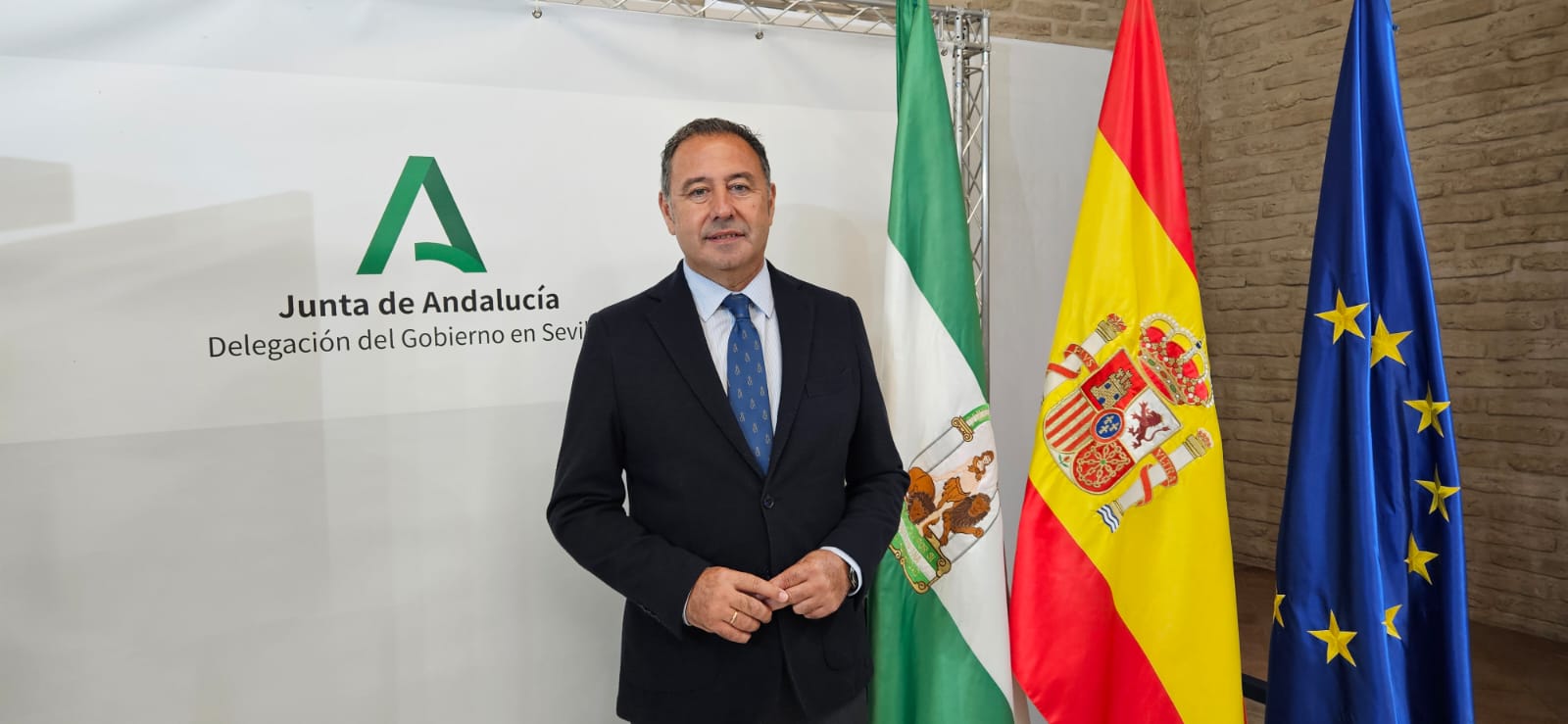 Ricardo Sánchez, delegado del Gobierno de la Junta de Andalucía en Sevilla.