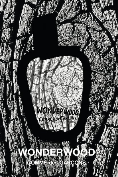 Anuncio de Wonderwood, el último perfume de Comme des Garçons