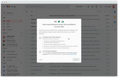 Nuevas funciones 'smart' de Gmail.