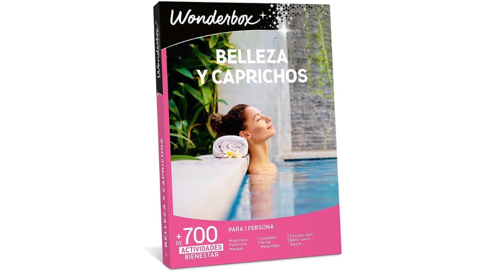 Caja Wonderbox belleza y caprichos.
