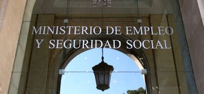 Sede del Ministerio de Empleo y Seguridad Social en Madrid.