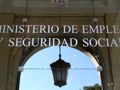 Sede del Ministerio de Empleo y Seguridad Social en Madrid.