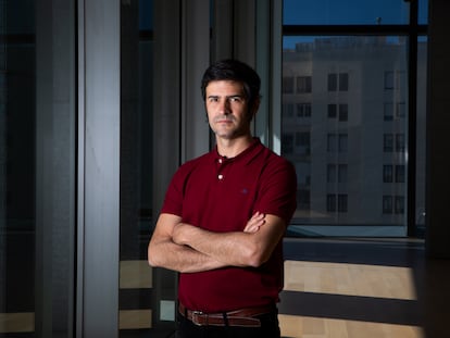 Ignacio Obeso, investigador del CSIC, durante el Congreso Nacional de Patología Dual, celebrado el pasado abril en Palma.