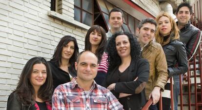 Reporteros del programa 'Comando actualidad' de TVE.