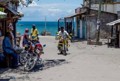 Una caya en la ciudad de Bagamoyo.