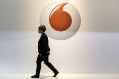 Logotipo de Vodafone.