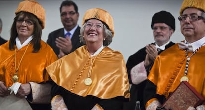 La catedr&aacute;tica de Sociolog&iacute;a, doctora &#039;honoris causa&#039; por la Universitat de Val&egrave;ncia.