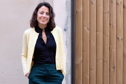 L'escriptora Glòria de Castro. 