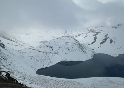 La Laguna del Sol, en el Nevado de Toluca.