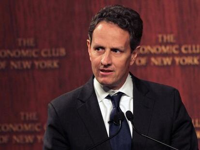 El secretario del Tesoro de EE UU, Timothy Geithner.