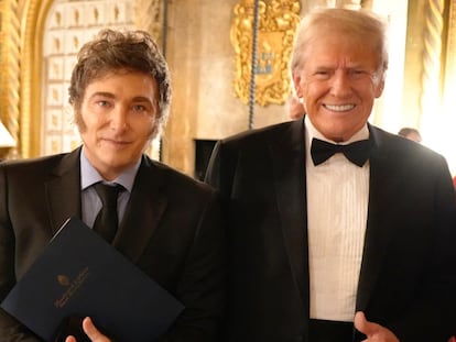 Javier Milei y Donald Trump