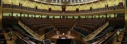 Hemiciclo del Congreso de los Diputados.