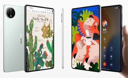 Diseño del tablet Huawei MatePad Mini