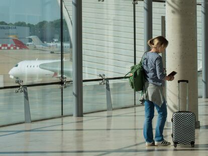 Terminal del Aeropuerto de Valencia.