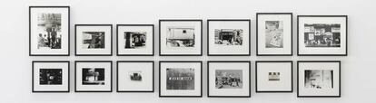 Fotografies de l'exposició de Miserachs a la sala Anna Mas Project.