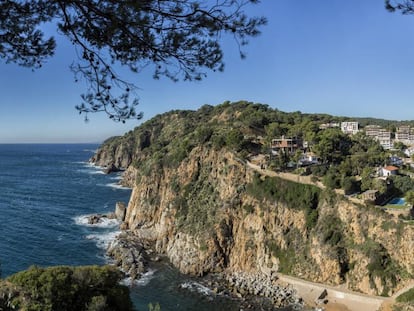 Vista de Tossa de Mar, en la Costa Brava, donde se proyecta un puerto deportivo.