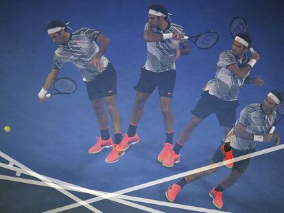 Roger Federer vuela como una mariposa…