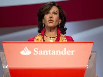 Ana Patricia Botin, Presidenta del banco de Santander