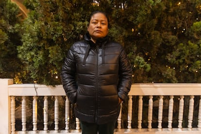 Rosemary Pioc, docente y presidenta del Consejo de Mujeres Awajún.