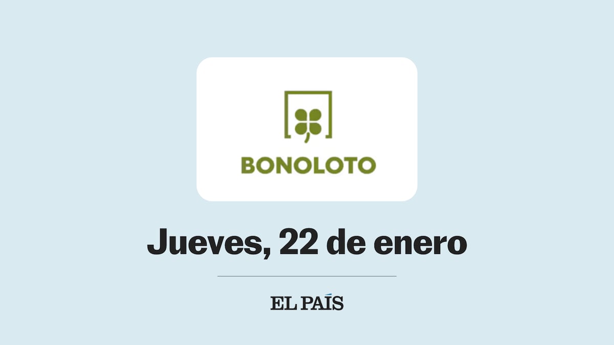 Bonoloto: comprobar sorteo del jueves 22 de enero