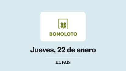 Sorteo Bonoloto jueves 22 enero 2026